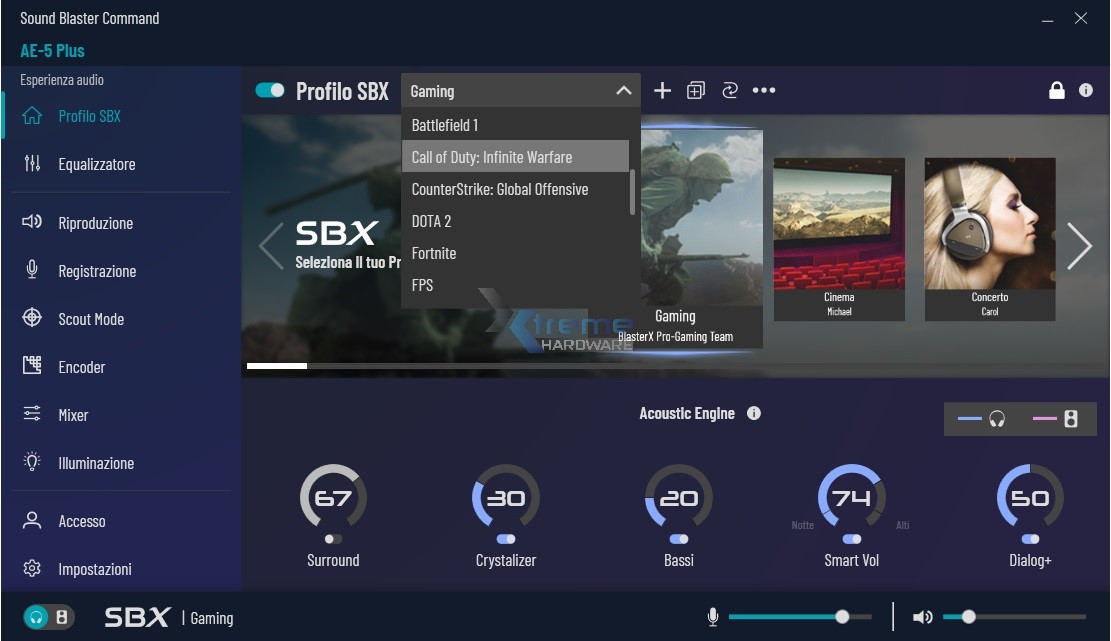 Sound Blaster Command AE 5 Plus 3 eee90